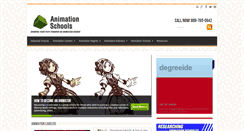 Desktop Screenshot of animation-school.net